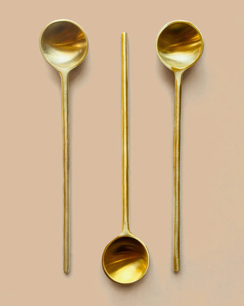 Brass Spoon / Handmade